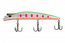 Воблер KYODA POCKY MINNOW-130F, длина 130 мм, вес 17,5  гр, цвет P1433 заглубление 0,1 - 0,2 м.