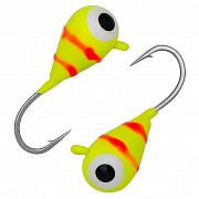 Капля с ушком d 4,0 мм, вес 1,04 гр, цвет малек желтый винт/10 шт/