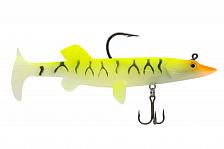 Виброхвост оснащённый CONDOR Crazy Bait BWPK04 размер 100 мм, вес 12 гр, цвет 05# (2 шт)
