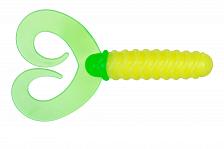 Твистер двухвостый CONDOR Crazy Bait DTD105 размер 105 мм  цвет 111 (6 шт)