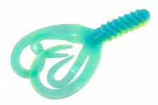 Твистер двухвостый CONDOR Crazy Bait DTF90 размер 90 мм, вес 4,4 гр,  цвет 221 (7 шт)