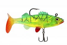 Виброхвост оснащённый CONDOR Crazy Bait NWPE04# размер 100 мм, вес 25 гр, цвет 13# (2 шт)