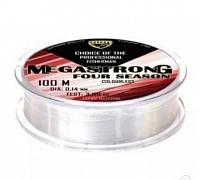 Megastrong Four Season d-0,16 мм, L-100 м,  разрывная нагрузка 3,70 кг (10 шт)