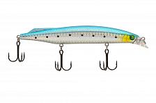 Воблер KYODA Sibas Minnow-125F, длина 12,5 см, вес 22 гр, цвет P329, заглубление 0,6-0,8 м.