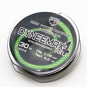Dyneemax 4 d-0,08 мм, L-30 м, цвет зеленый, разрывная нагрузка 6,20 кг