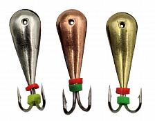 Мормышка паяная "РВС" "КОЗА" ТИП 2-152, крючок Mustad /40 шт/