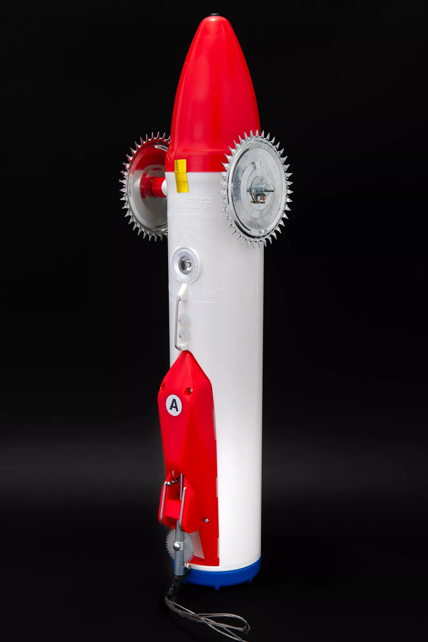 Торпеда для установки сетей радиоуправляемая, с пультом, пластик, аккумулятор Li-Ion