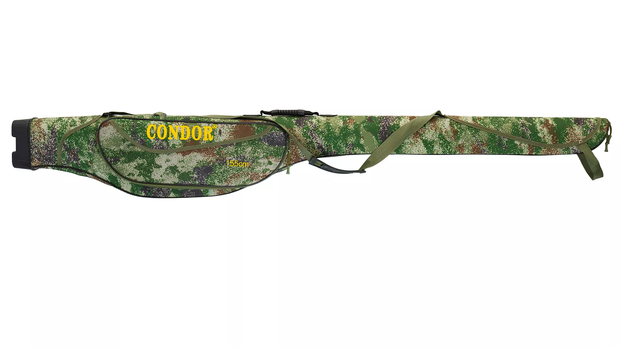 Чехол для удилищ "Condor" КМФ зелёная цифра L-135