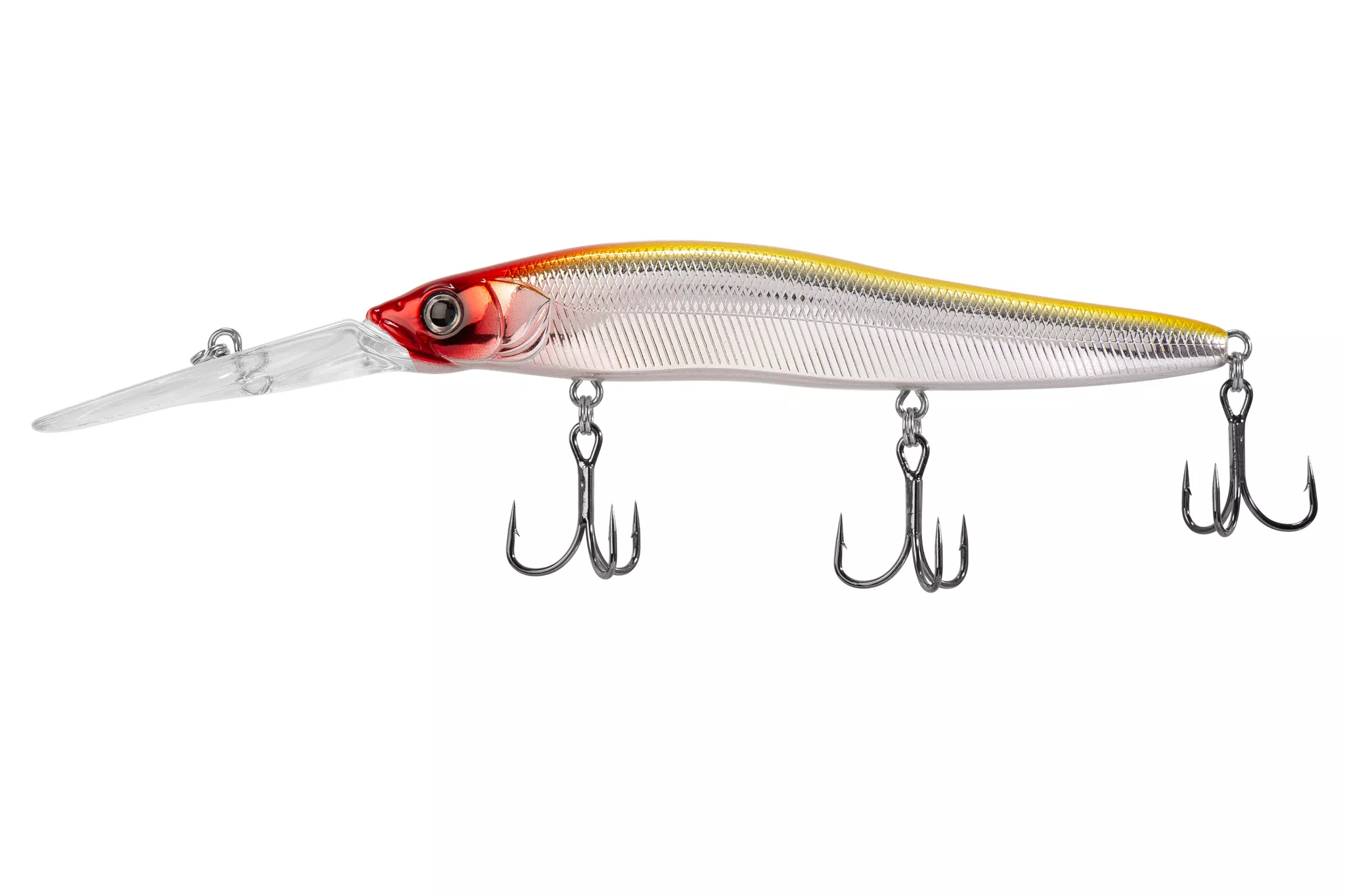 Воблер KYODA Deep Stun Minnow-110F, длина 11,0 см, вес 16,0 гр, заглубление до 4,0 м, цвет P1651-1
