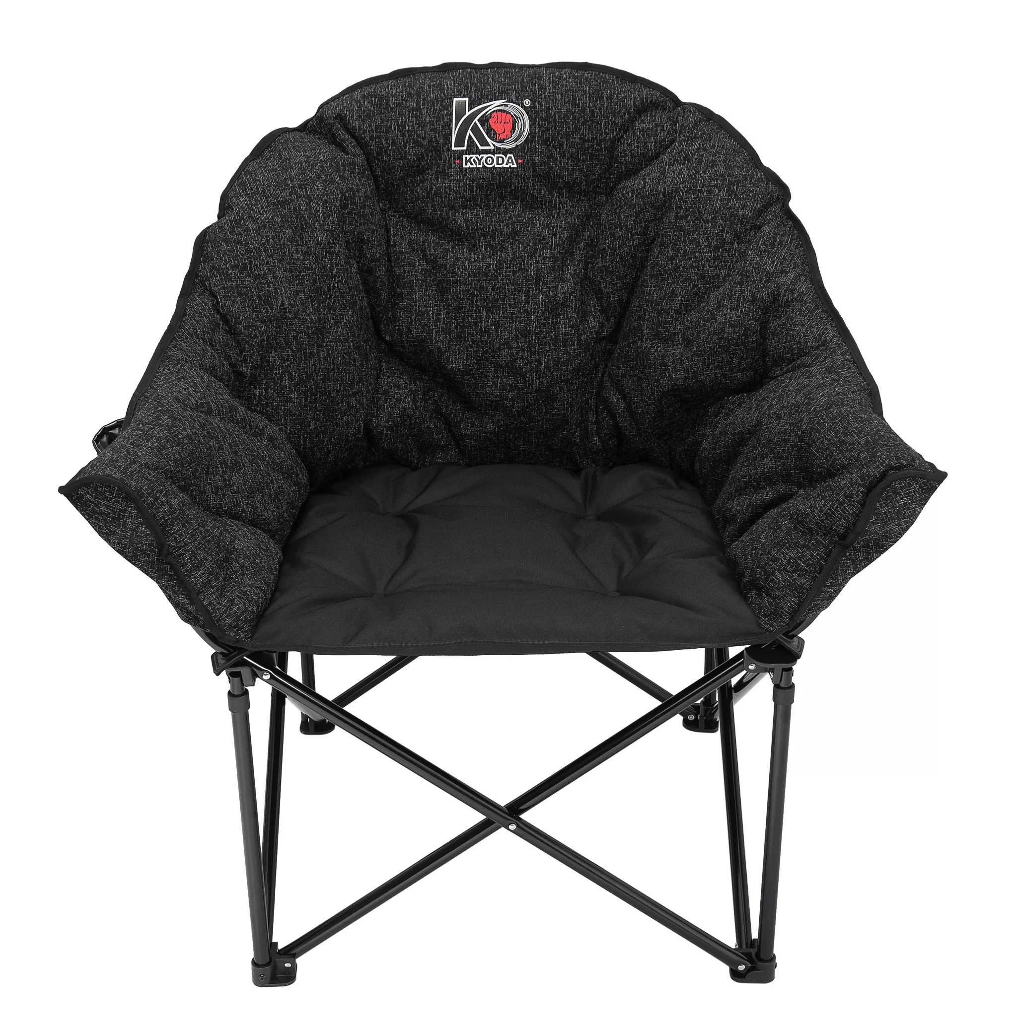 Кресло складное кемпинговое "KYODA" полукруглое, размер 52/88*54*45/97, вес 6,2кг 